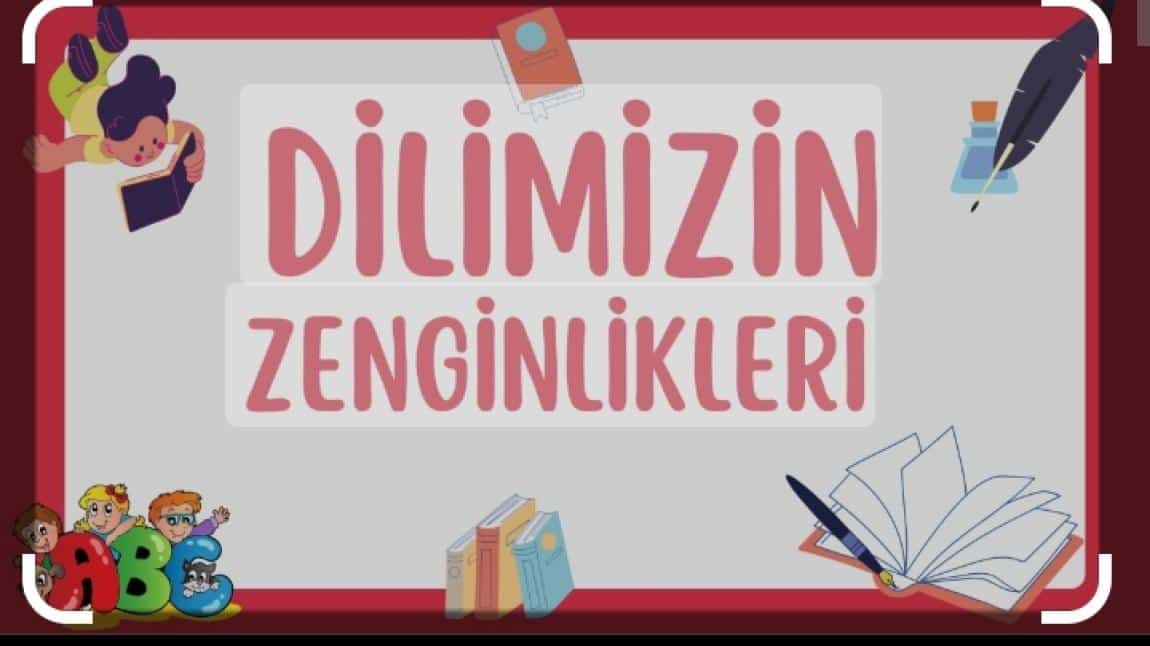 Ocak ayı Dilimizin Zenginliği projesi kapsamında  Divan-ı Lügatit Türk okumaları deneme yarışmasında 11/E sınıfından Feraye Aktekin'in yazdığı 